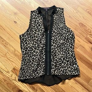 Leopard Print Blouse